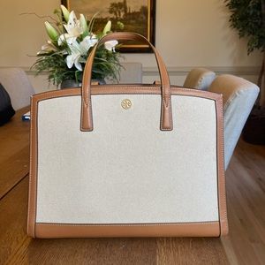 Tory Burch Walker Canvas Satchel